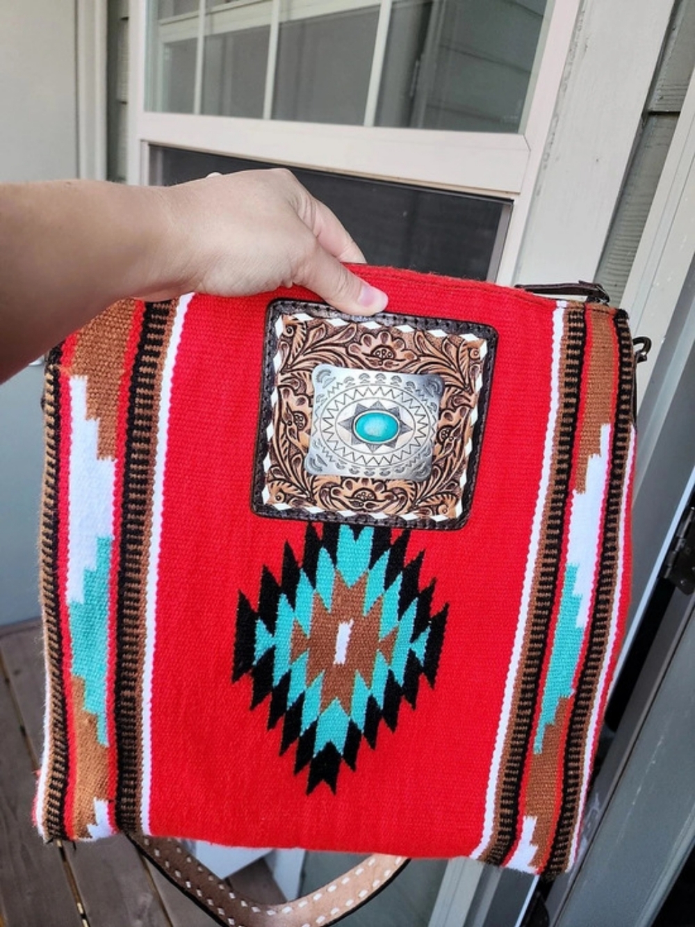 American Darling Saddle Blanket Crossbody Bag